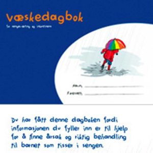 Væskedagbok for sengevæting og inkontinens